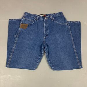 Wrangler Men's Blue and Navy Jeans